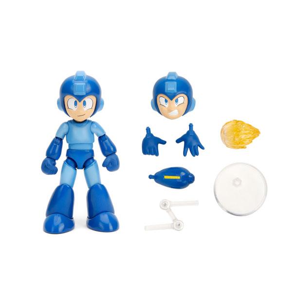 ロックマン 可動フィギュア 約11cm 青