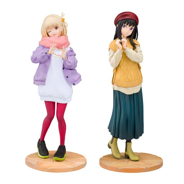 送料無料◇リコリス・リコイル 1/7 フィギュア 2種セット(錦木