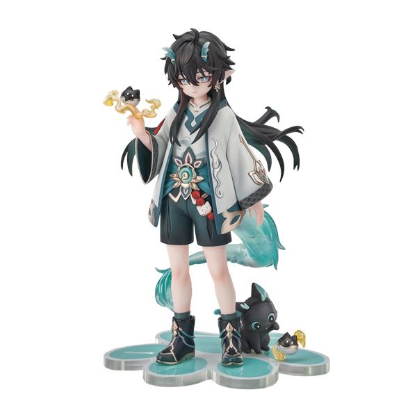 崩壊スターレイル　ちびっこネコ　丹恒・飲月フィギュア　特典バッジ付き　公式正規品 崩壊：スターレイル ちびねこ 丹恒・飲月フィギュア 特典バッジ
