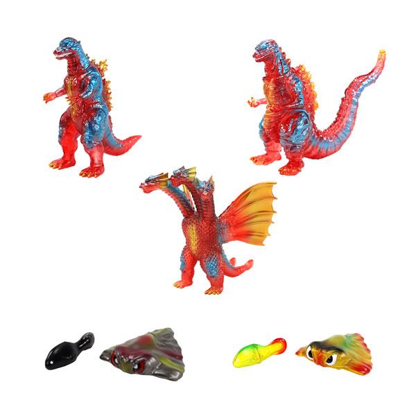 CCP ミドルサイズシリーズ　ヘドラ　4体セット Amazon | CCP ミドルサイズシリーズ 第5弾 ヘドラ ナイトメア