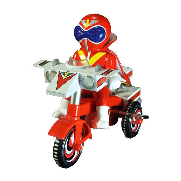プレックス 送料無料◇プレックス EX三輪車 秘密戦隊ゴレンジャー アカ