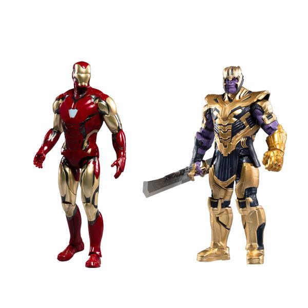 14インチフィギュアシリーズ 2体セット アイアンマン＆サノス ZD TOYS