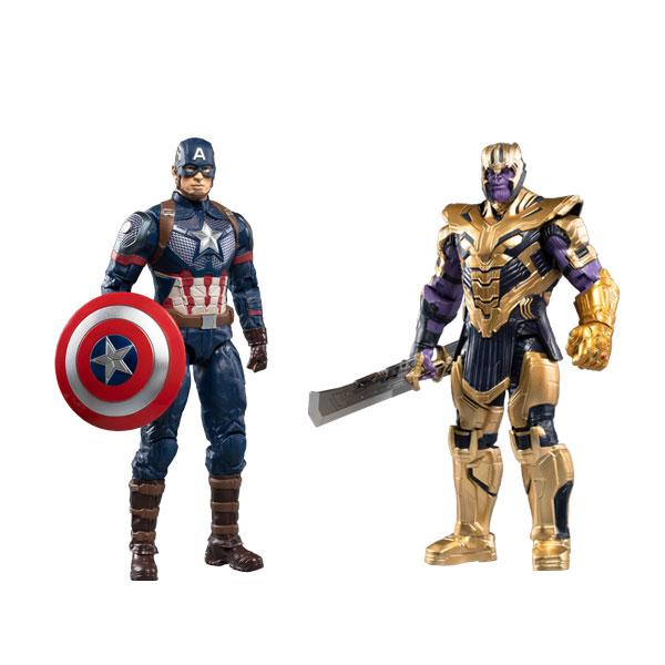 14インチフィギュアシリーズ 2体セット キャプテンアメリカ＆サノス ZD