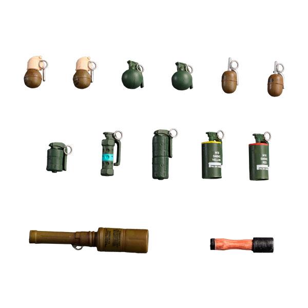 HASUKI グレネードセット 1/12 アクションフィギュア用完成品