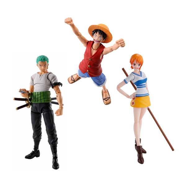 S.H.フィギュアーツ 送料無料◇再販 S.H.Figuarts ワンピース 3種