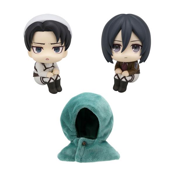 メガハウス 送料無料◇るかっぷ 進撃の巨人 3種セット (リヴァイ お