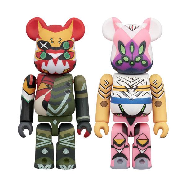 BE＠RBRICK ベアブリック 2PCS SET エヴァンゲリオン 新2号機α ＆ エヴァンゲリオン 8号機β 臨時戦闘形態 メディコム・トイ 【9月予約】