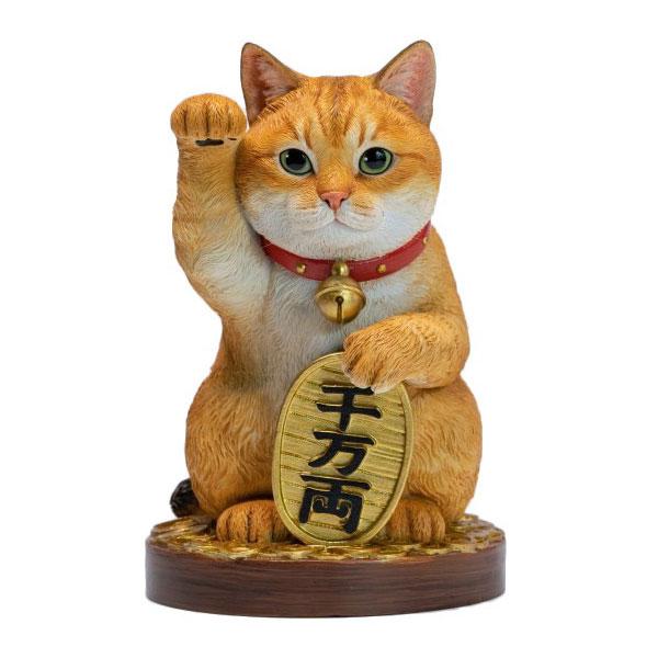 送料無料◇JXKスタジオ リアル招き猫 千万両 2.0 A レジンフィギュア