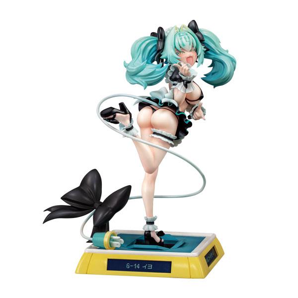 送料無料◆「麻雀ファイトガール」 1/7 G-14 イヨ ローシャンテメイド 夏ver. 彩色済 完成品フィギュア メディコス・エンタテインメント 【2月予約】