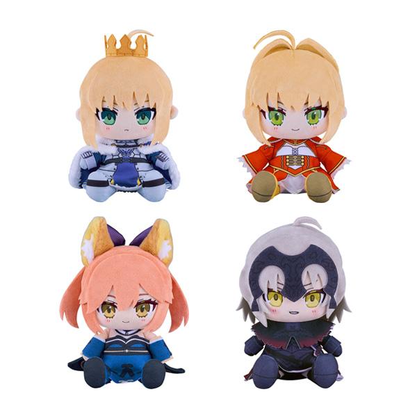 送料無料◇Fate/Grand Order ちょこぷに ぬいぐるみ 4種セット