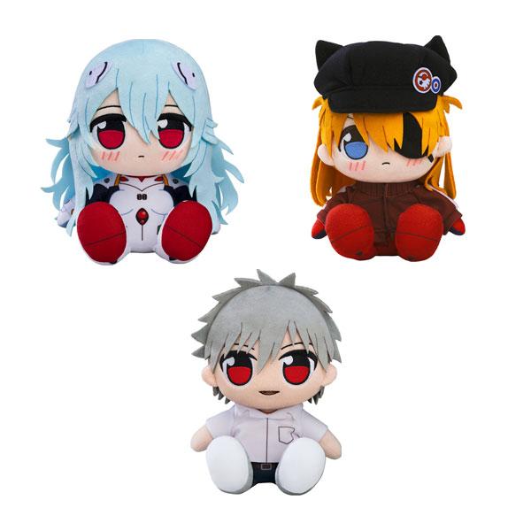 エヴァンゲリオン くりぱん ぬいぐるみ 綾波・アスカ・マリ3体セット Amazon.co.jp: ヱヴァンゲリヲン新劇場版 破 綾波 レイ くりぱん