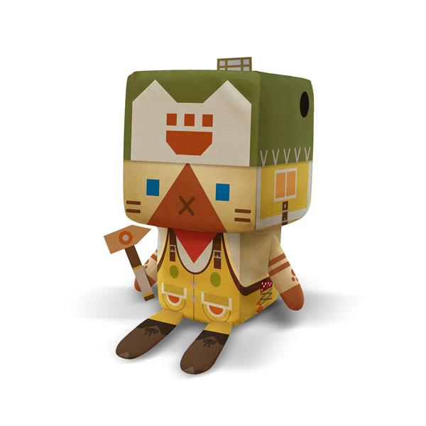 カプコン限定 モンスターハンターワイルズ オトモアイルー　ぬいぐるみ イーカプコン |モンスターハンターワイルズ デフォルメ