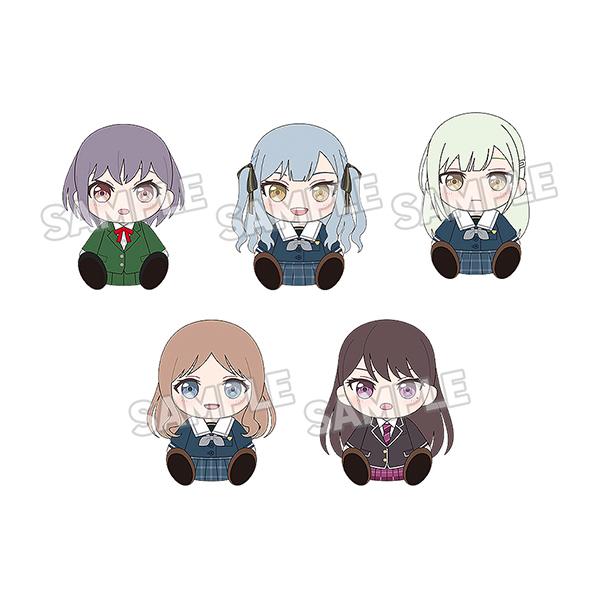 送料無料◇BanG Dream！ ぬいぐるみ CRYCHIC 5種セット (高松 燈/豊川