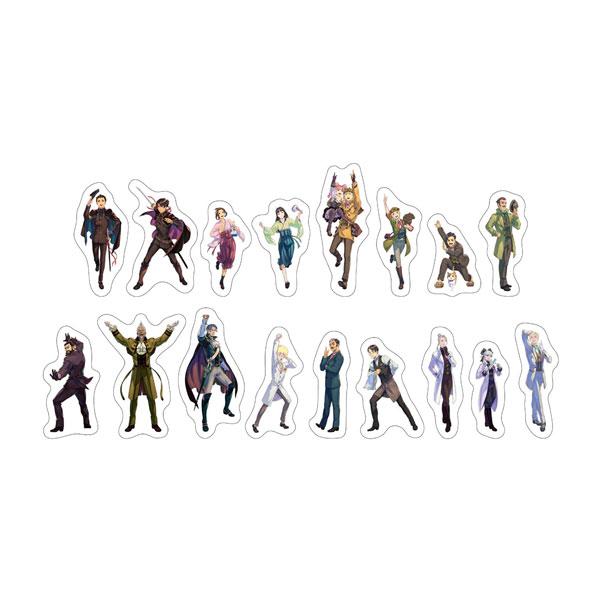 大逆転裁判 〜拾周年万華ノ宴〜 ダイカットステッカーセット カプコン