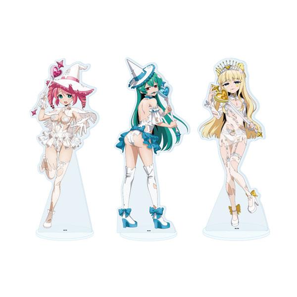 送料無料◇A3 BIGアクリルスタンド 魔法少女にあこがれて 3種セット