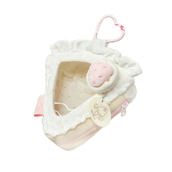 [Release date: April 30, 2026]NotBunny ホワイトストロベリーケーキ 10cmぬいぐるみポーチ (三角形) ■発売予定：2026年4月予定(発売は遅れる可能性が御座います。)★発売の長期延期が見込まれる、...