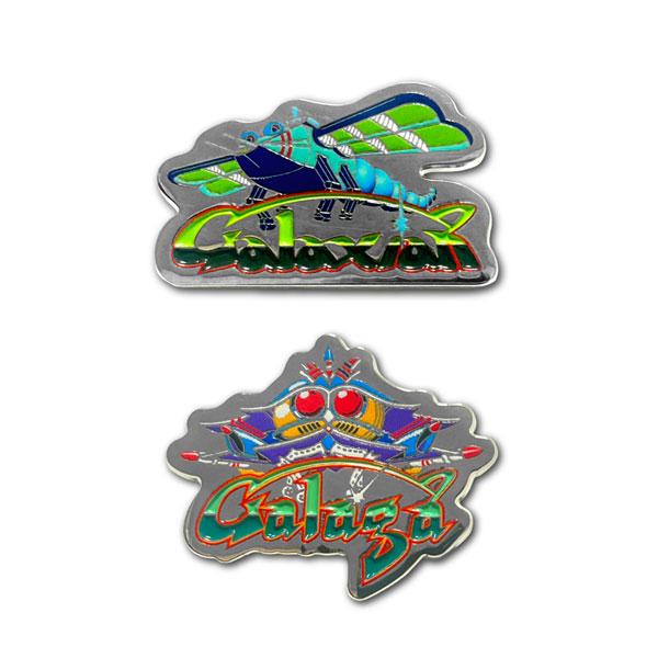 ピンズ 2種セット (ギャラクシアン/ギャラガ) スパイダーウェブス