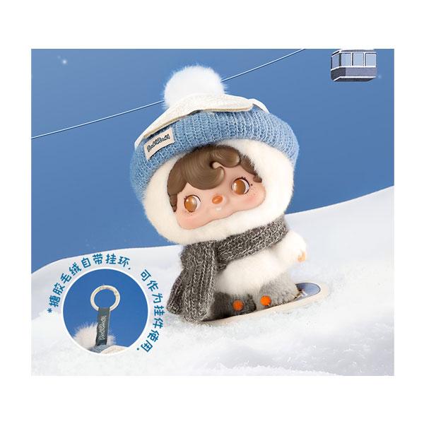 52TOYS POUKAPOUKA ふわふわスキーデイ ぬいぐるみストラップ 【5月