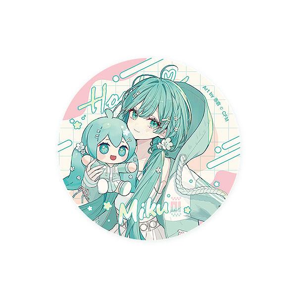 初音ミク ミクハグシリーズ 缶バッジ フラワーVer. グッドスマイル