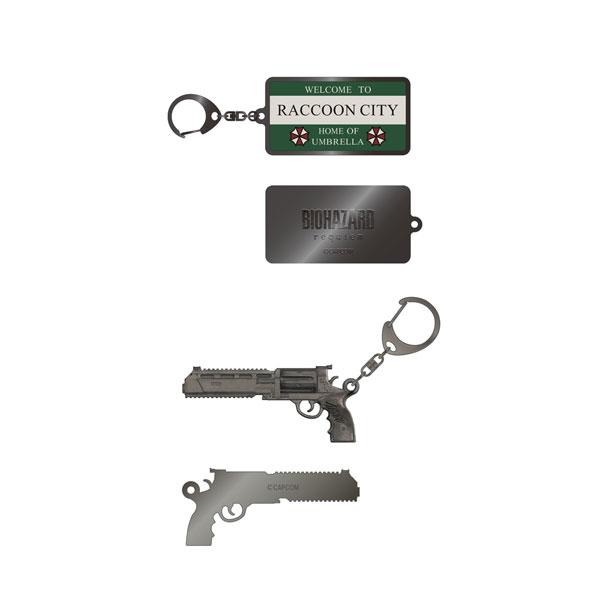 バイオハザード レクイエム メタルキーホルダー 2種セット (ラクーン