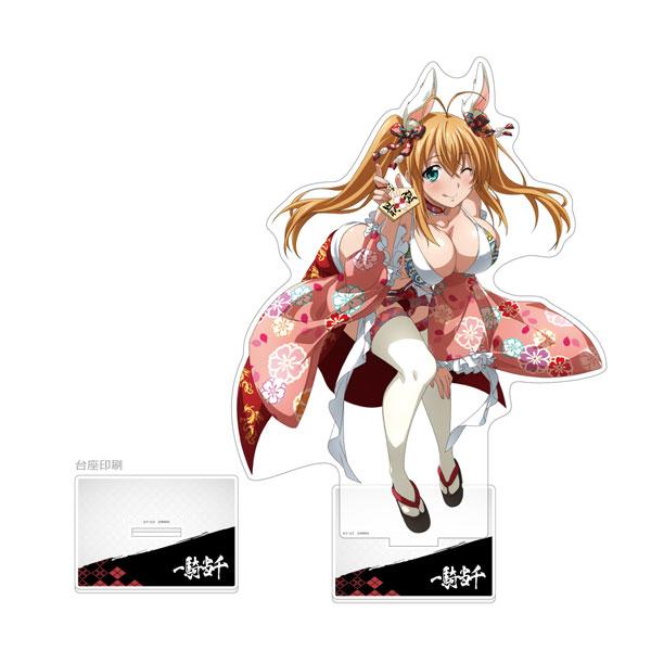 一騎当千　アクリルお守り　非売品 孫策伯符 送料無料◇カーテン魂 一騎当千 特大アクリルスタンド (孫策伯符/最強