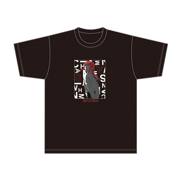 チェーンソーマン アニメTシャツ マキマ＆レゼ black ムービック（movic） 劇場版 『チェンソーマン レゼ篇』 Tシャツ