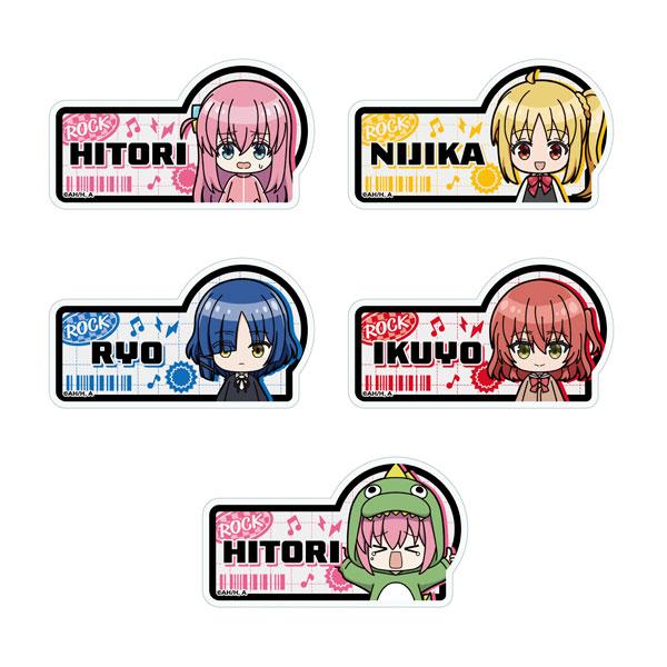 アニメ「ぼっち・ざ・ろっく！」 トイシリーズ ネームバッジ 5種セット 新品未使用 ぼっちざろっく ドンキホーテ アクリルネームバッジ