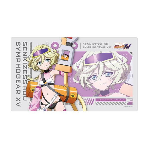 カーテン魂 戦姫絶唱シンフォギアXV 描き下ろしラバーマット (キャロル
