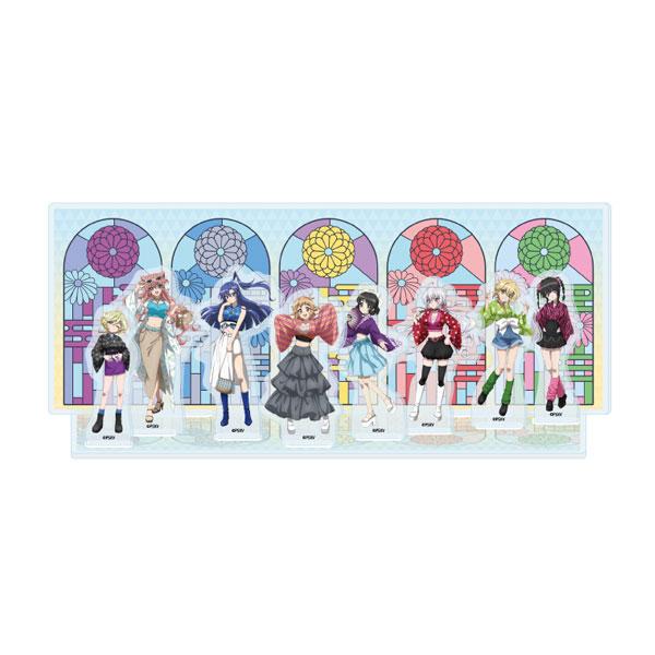 A3 アクリルジオラマ 「戦姫絶唱シンフォギアXV」02/集合デザイン 着物