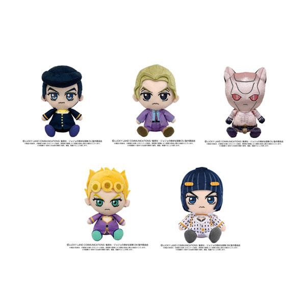 送料無料◇再販 ジョジョの奇妙な冒険 Chibiぬいぐるみ 5種セット 