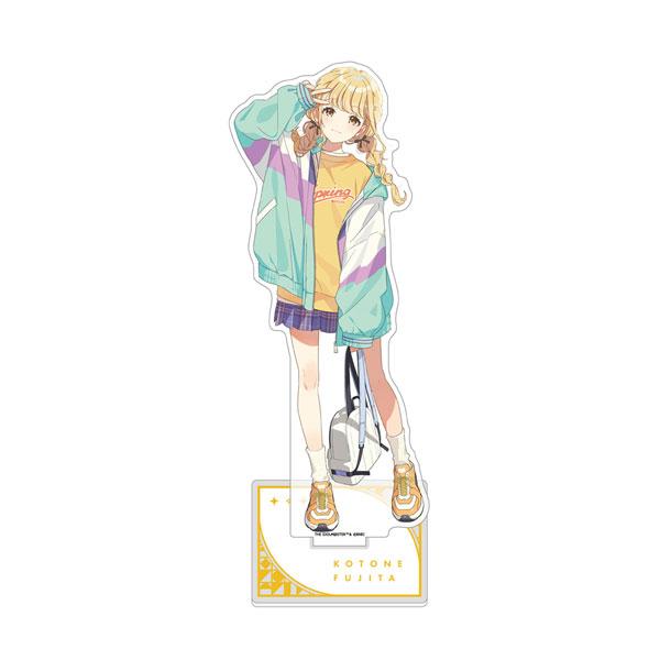 学園アイドルマスター」 特大アクリルスタンド(藤田ことね) カーテン魂 