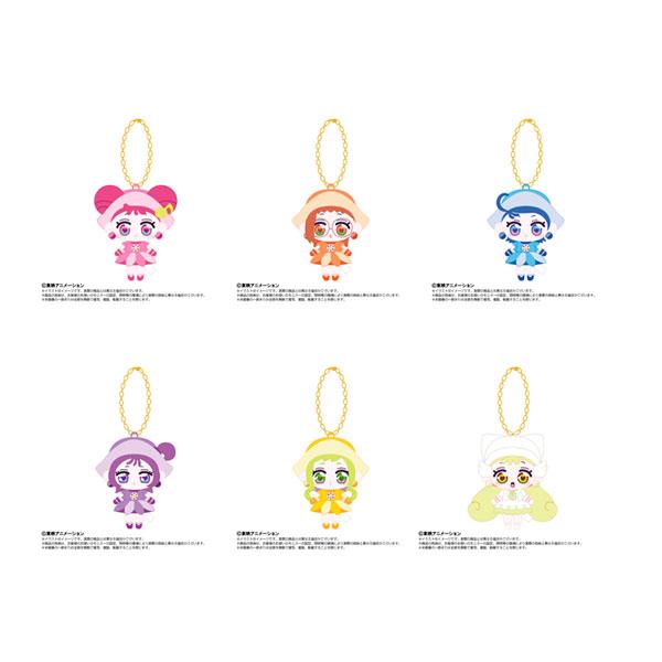 送料無料◇おジャ魔女どれみにょん ぷりぬいチャーム 6種セット(どれみ