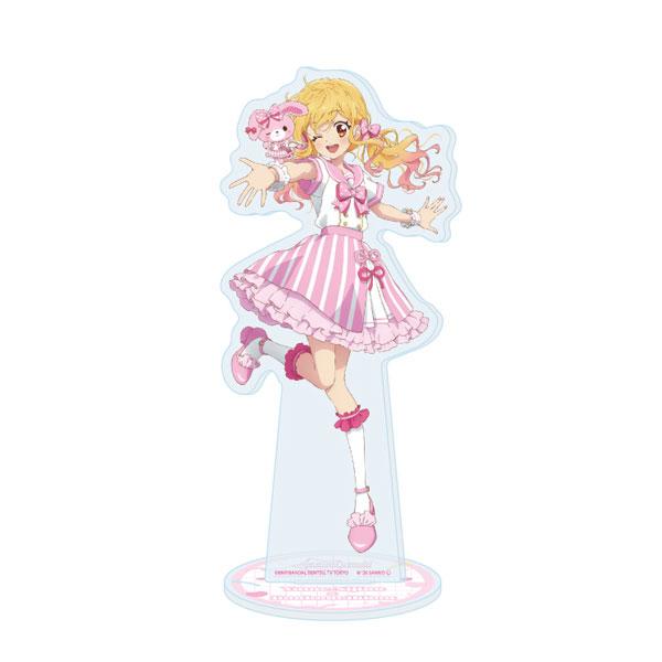 アクリルスタンド 「アイカツスターズ！×サンリオキャラクターズ」 11/虹野ゆめ×ぼんぼんりぼん (コラボイラスト(等身)) A3 【11月予約】