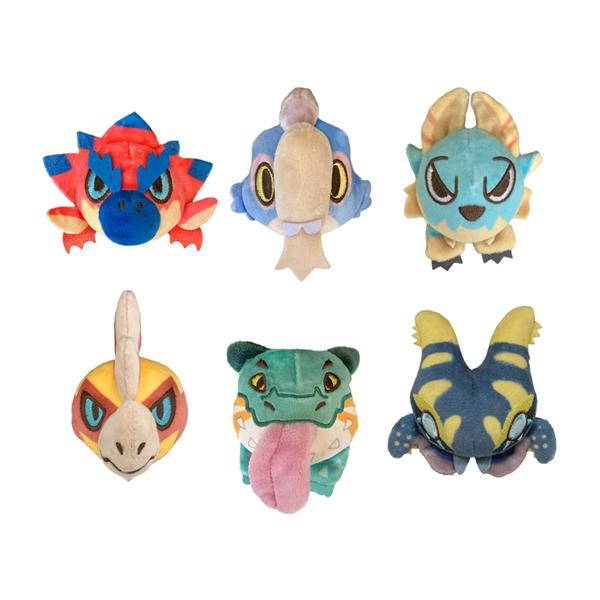 送料無料◆カプコン 『モンハン』 モンでふぉ バッジ (リオレウス/ゲリョス/ジンオウガ/セルレギオス/チャタカブラ/ヌ・エグドラ) セット商品 【3月予約】