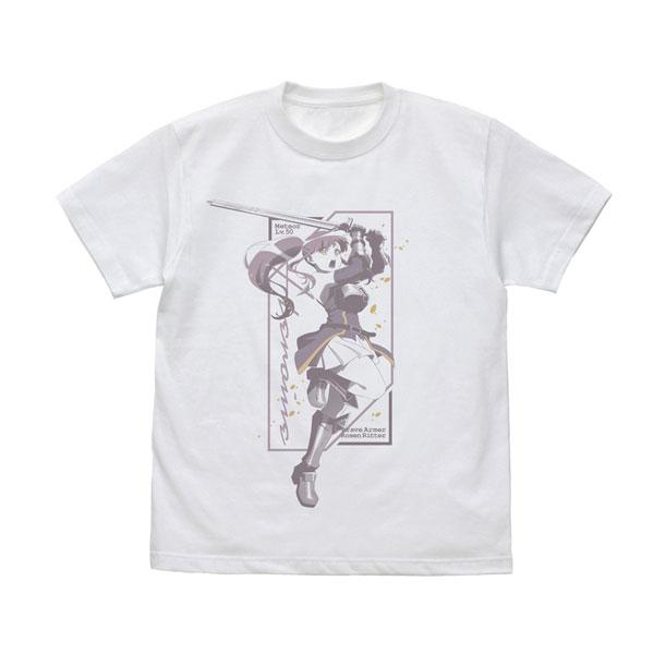 TVアニメ『花織さんは転生しても喧嘩がしたい』 0546-2046 花織ミーティア Tシャツ WHITE-L コスパ 【11月予約】