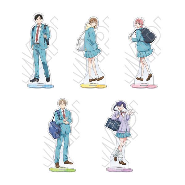 アオのハコ アクリルスタンド Season2 制服Ver. 5種セット(猪股大喜/鹿野千夏/蝶野雛/笠原匡/守屋菖蒲) ムービック◆ゆうパケット送料無料 【11月予約】