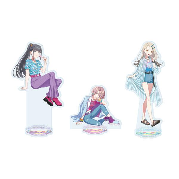 アクリルスタンド 「学園アイドルマスター×チュッパチャプス」 3種セット (雨夜 燕・有村麻央・篠澤 広) (描き下ろし)◆ゆうパケット送料無料 【11月予約】