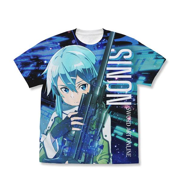 ソードアート・オンライン 3436-1846 シノン フルグラフィックTシャツ 氷の狙撃手Ver./WHITE-XL コスパ 【11月予約】