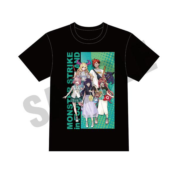 モンスターストライク Tシャツ 富士急ハイランドver. 黒 KADOKAWA 【12月予約】