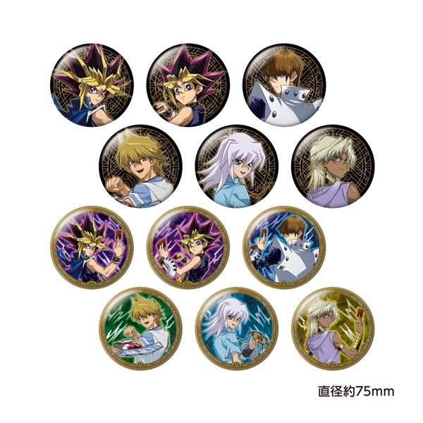 ◆「遊☆戯☆王デュエルモンスターズ」 トレーディングおっきめメタリック缶バッジ キャラバン