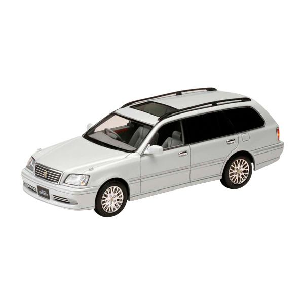 1/43 ハイストーリートヨタクラウンエステートミニカーホワイト