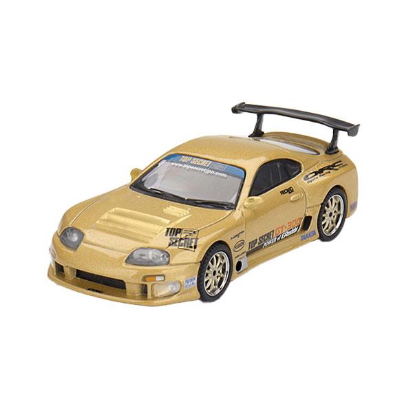 MINI-GT 1/64 Toyota スープラ (A80) GT-300 Top Secret Gold MINI-GT 1/64 Toyota スープラ (A80) GT-300 Top Secret Gold