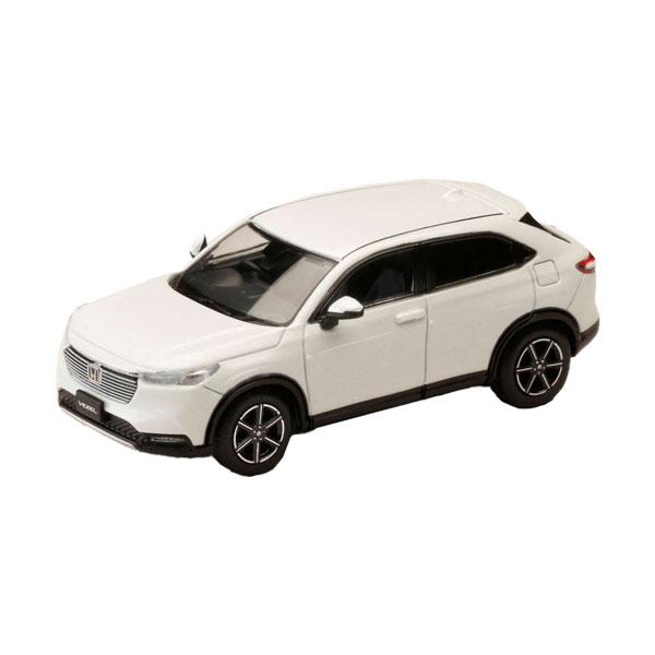 新型ヴェゼル　模型(ミニカー)プラチナホワイト 1/43 ホンダ ヴェゼル (2021)プラチナホワイト・パール | 鉄道