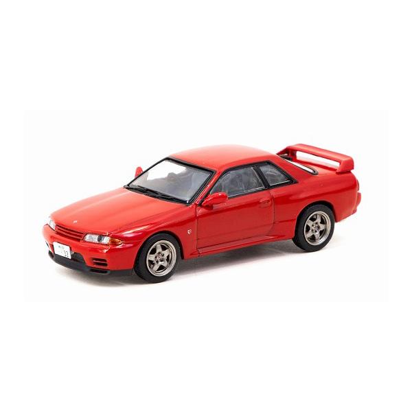 とこてん出品 ターマック 1/64 日産・スカイラインGT-R BNR32 (レッド