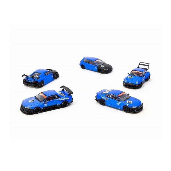 ターマックワークス 1/64 ミニカー 4台セット 送料無料◇ターマック 1/64 ターマックワークス10周年記念