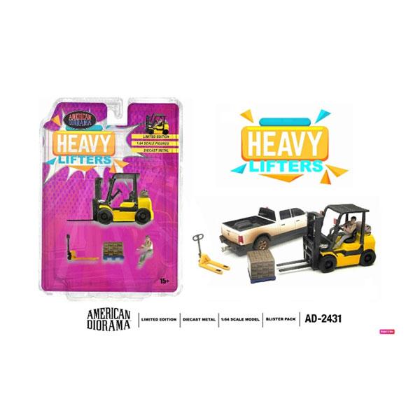 アメリカンジオラマ 1/64 ヘビーリフターズ 塗装済み完成品