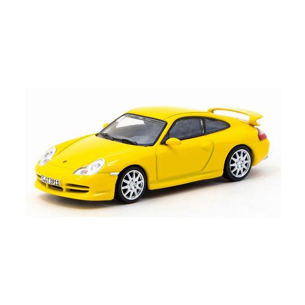 ターマック 1/64 ポルシェ 911 GT3 (type 996) イエロー ミニカー T64G