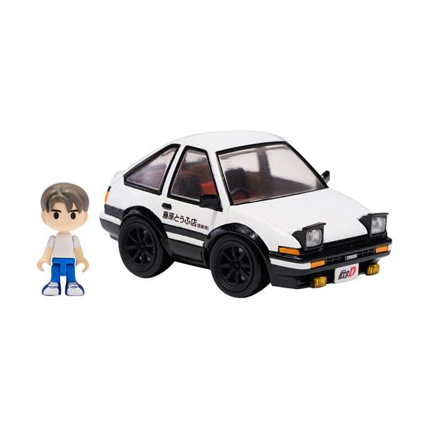 トミカ Qビレッジ QV-05 頭文字D Toyota AE86 TRUENO ミニカー