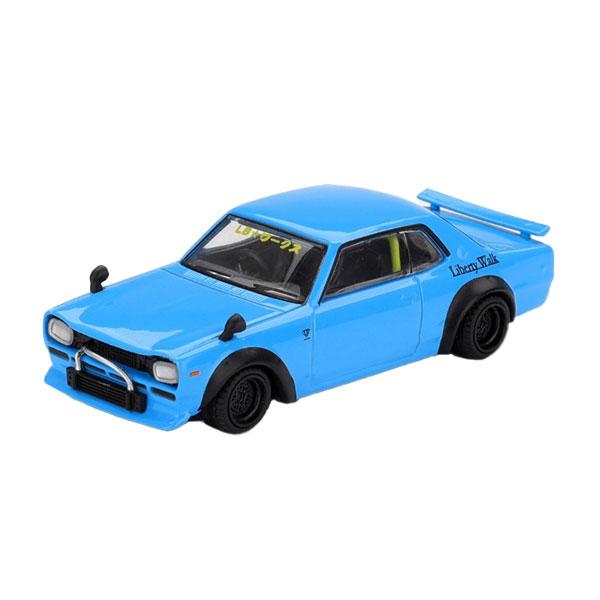 MINI-GT 1/64 Nissan LB☆Nation ハコスカ ベビーブルー (右ハンドル