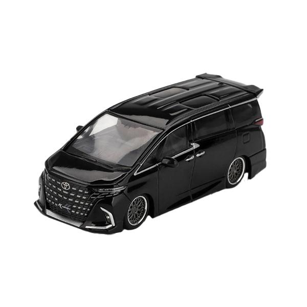 MINI-GT 1/64 Toyota アルファード 40 KUHL ブラック (左ハンドル